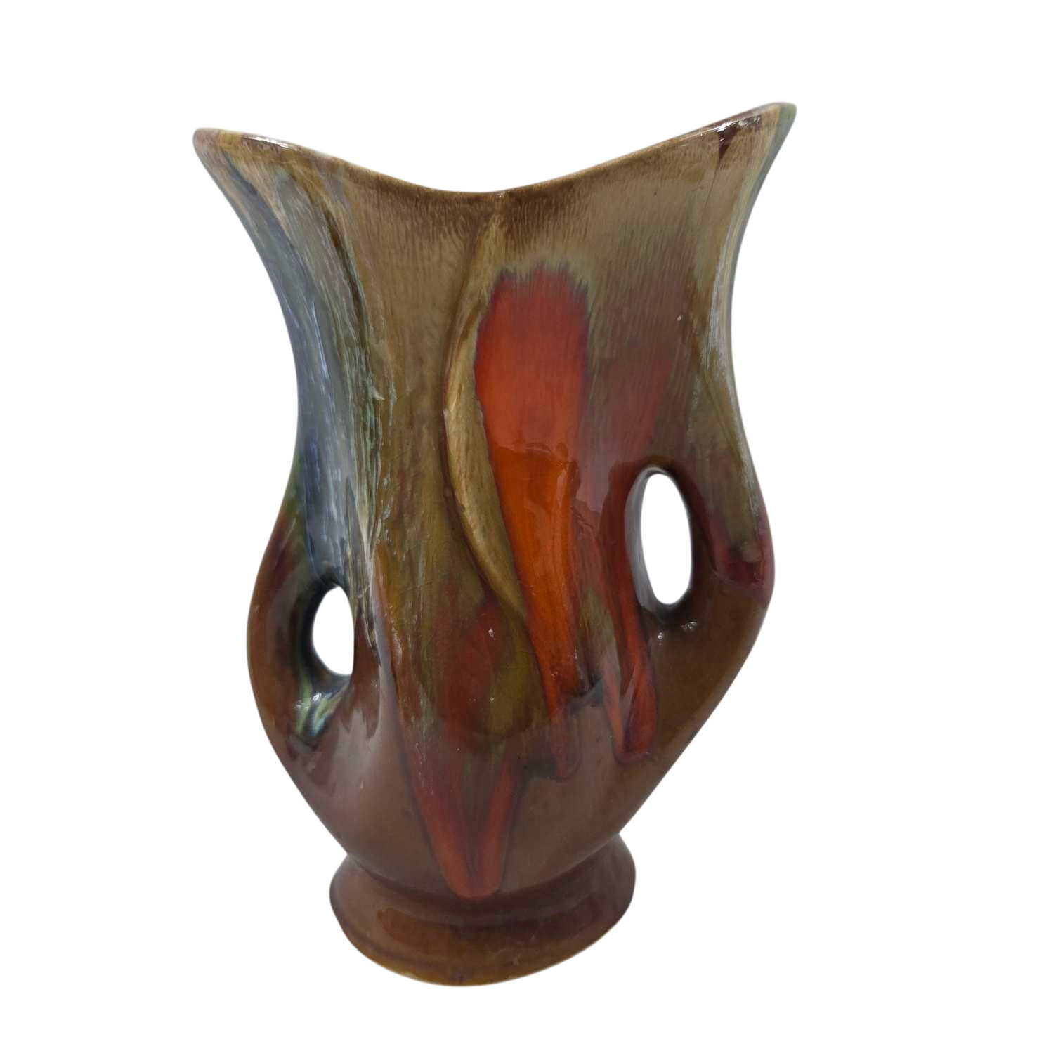 Vase style vallauris Très bon état - 21,00 € Vase style vallauris Très bon état reconditionné disponible sur Label Emmaüs