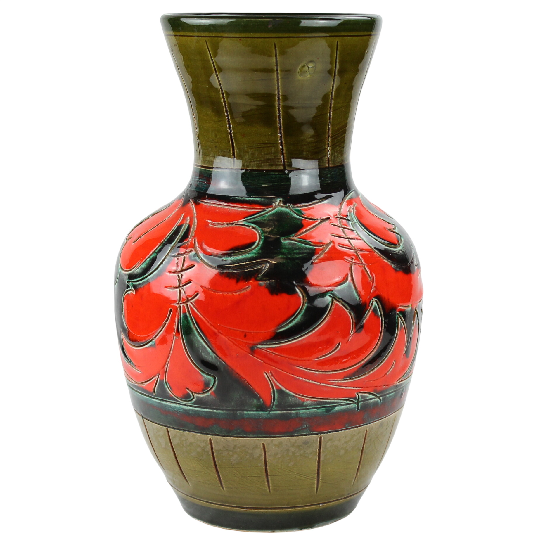 Acheter Vase style W. Germany - Céramique émaillée Bon état - 20,00 € Vase style W. Germany - Céramique émaillée Bon état reconditionné disponible sur Label Emmaüs