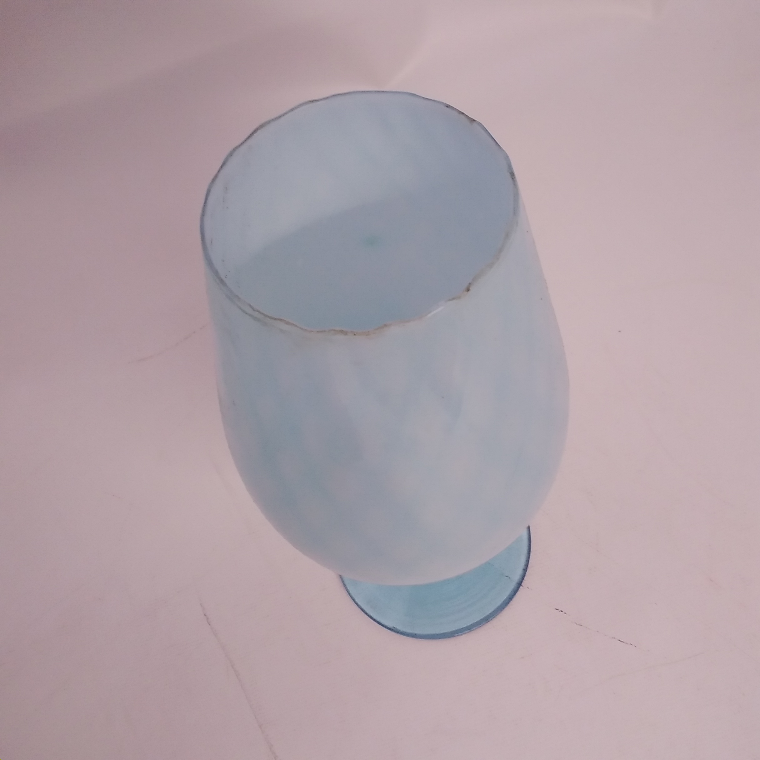 Voir photo 2 de Vase Verre Empoli Vase Verre Empoli État correct reconditionné photo 2