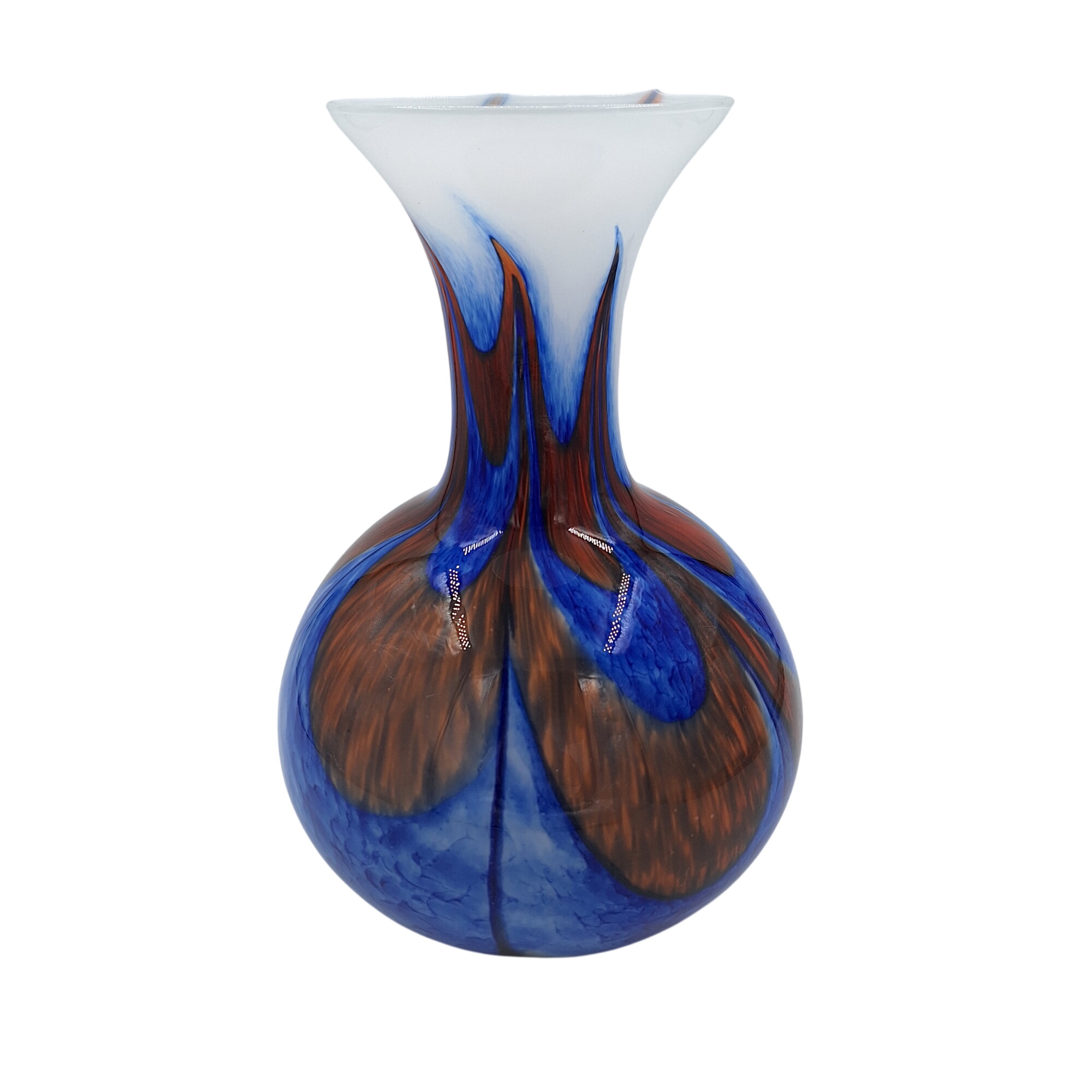 Vase. Verre opaline. Murano. Multicolore. Très bon état - 119,00 € Vase. Verre opaline. Murano. Multicolore. Très bon état reconditionné disponible sur Label Emmaüs