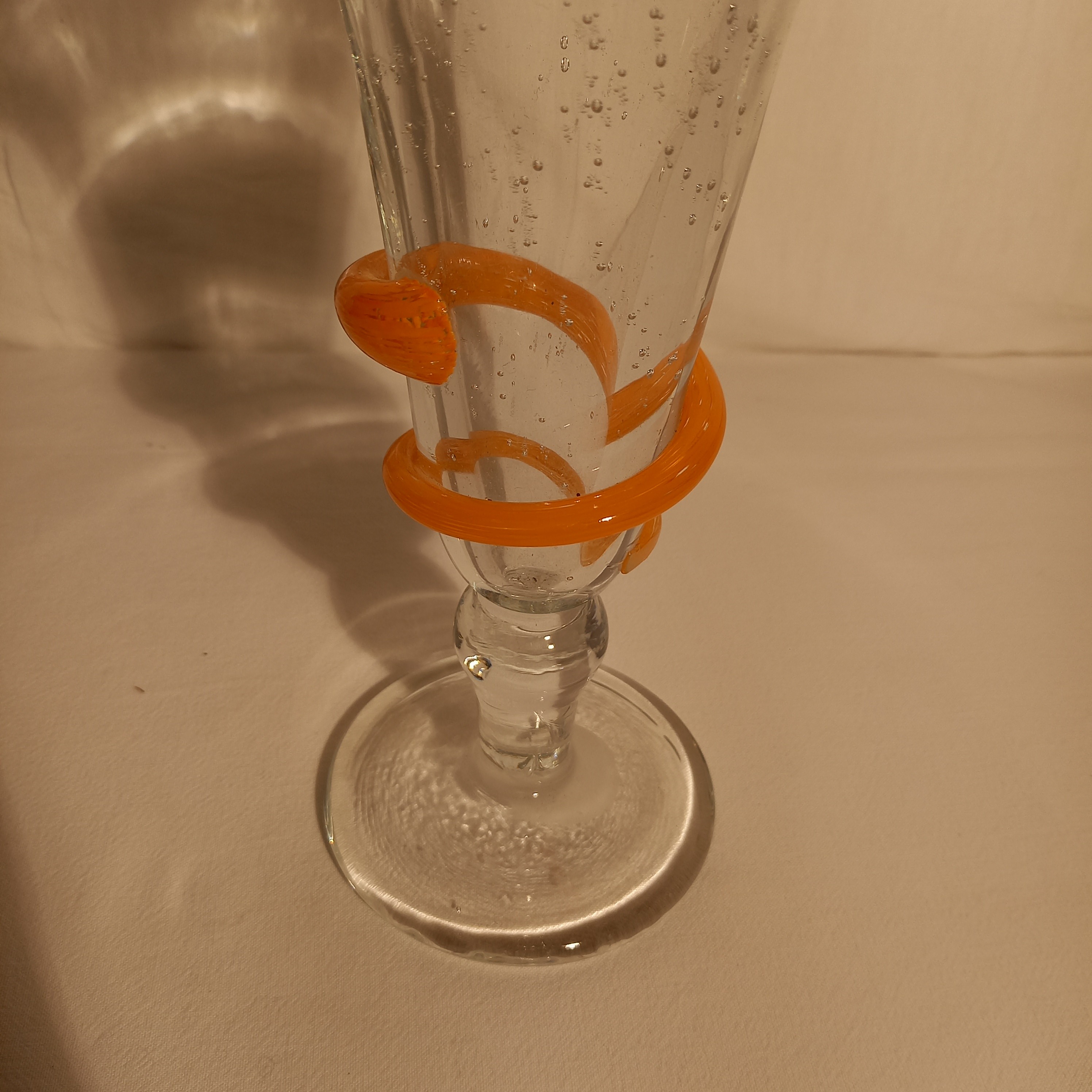 Voir photo 4 de Vase verre soufflé bouche, vintage Vase verre soufflé bouche, vintage Bon état reconditionné photo 4