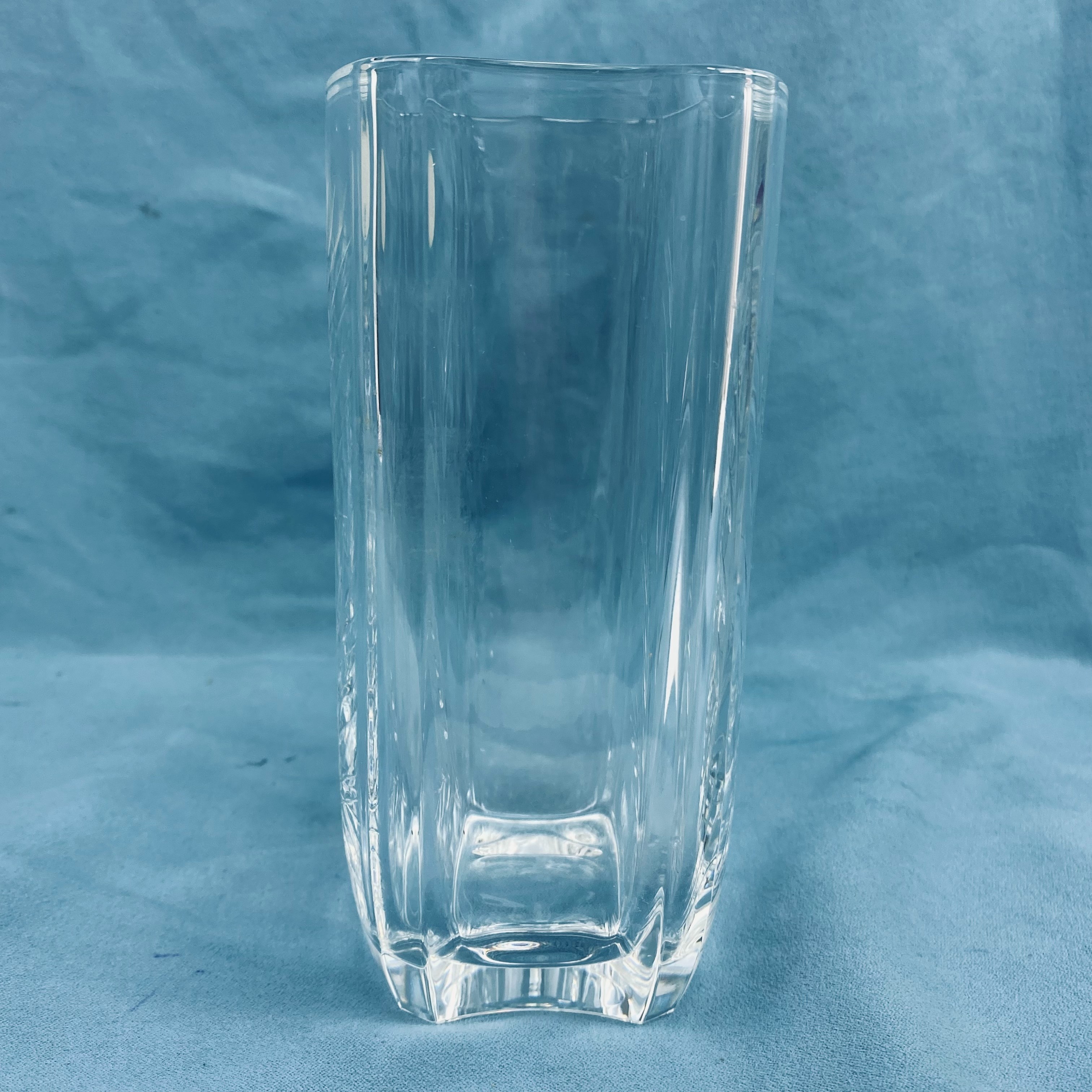 Voir photo 4 de Vase vintage en cristal d'Arques - Motif Blé - Années 70/80 Vase vintage en cristal d'Arques - Motif Blé - Années 70/80 Très bon état reconditionné photo 4