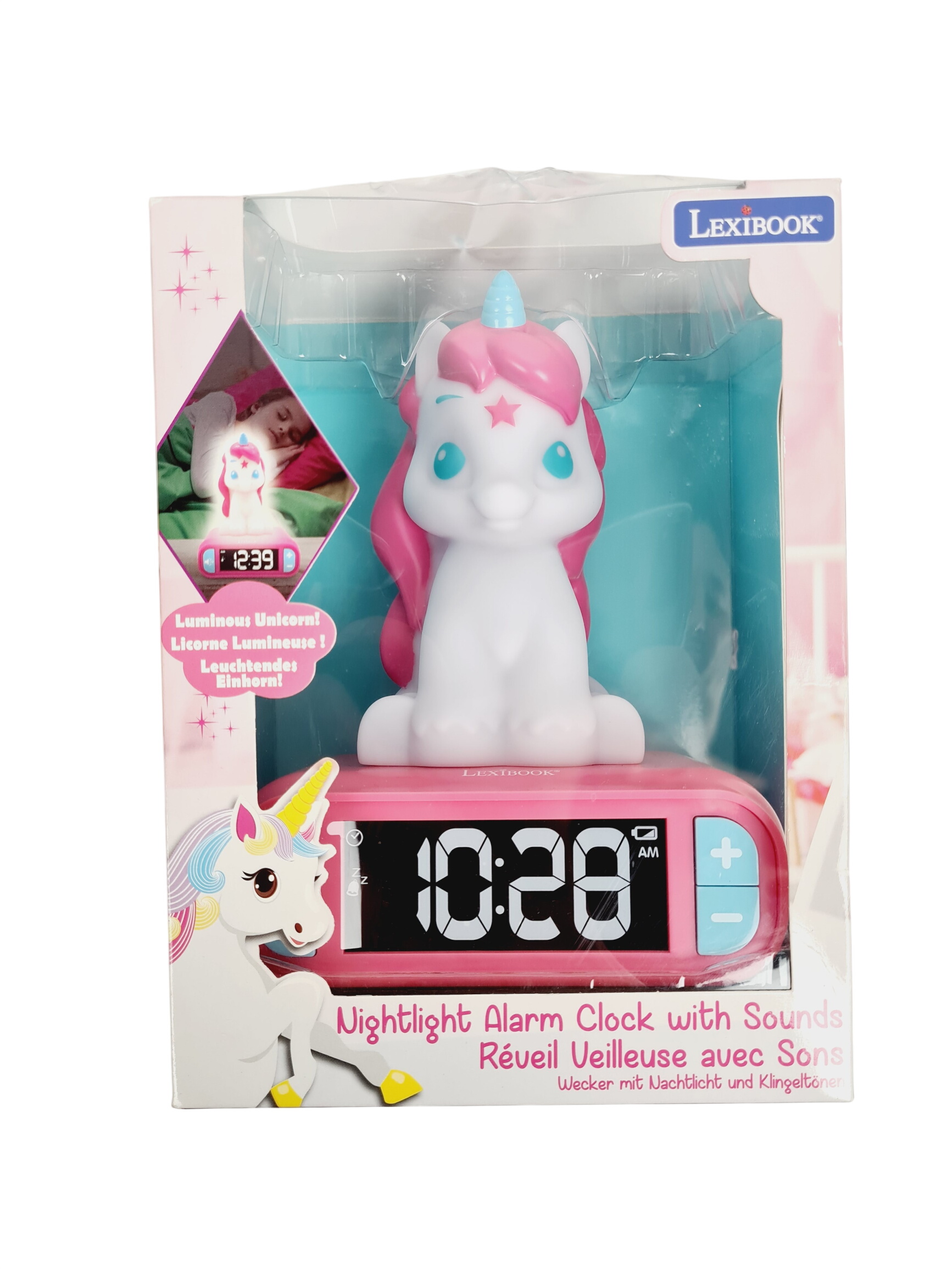 Acheter Veilleuse - Réveil veilleuse digital - LEXIBOOK - Licorne - 3D lumineux et sonore - Blanc et rose Parfait état - 15,00 € Veilleuse - Réveil veilleuse digital - LEXIBOOK - Licorne - 3D lumineux et sonore - Blanc et rose Parfait état reconditionné disponible sur Label Emmaüs