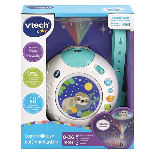 Veilleuse Vtech Baby Lumi Nuit Enchantée État correct reconditionné disponible sur Fnac