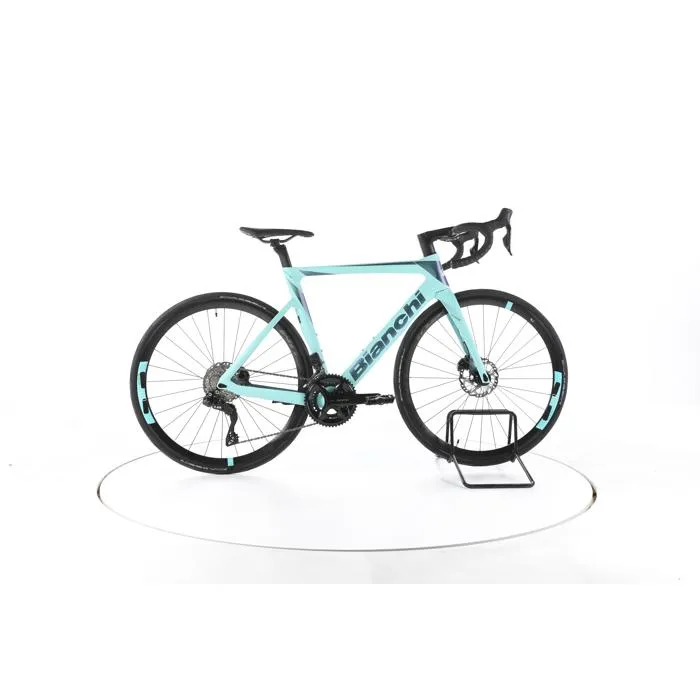 Vélo - Bianchi Oltre Race - bleu - Vélo de Route - Carbon Reconditionné refurbished reconditionné disponible sur Cdiscount Seconde Vie