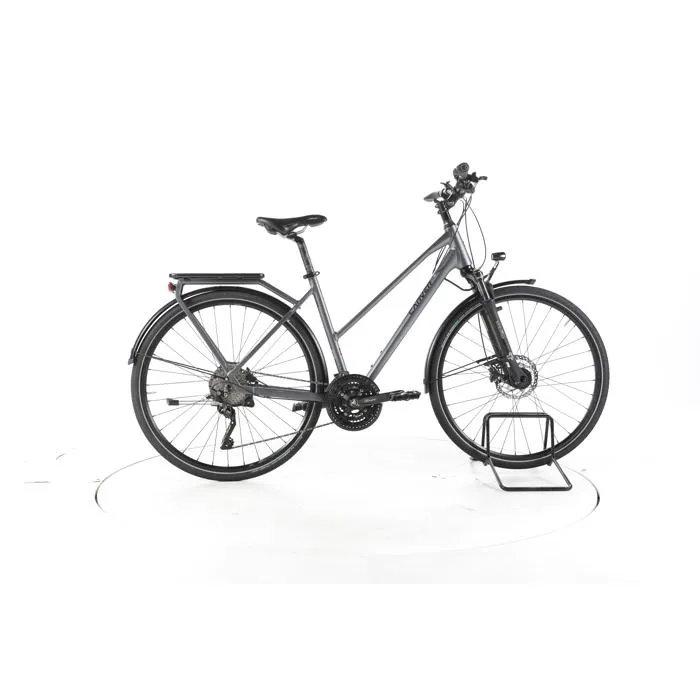 Vélo - Carver ROUTE 140 - gris - Vélo de ville et de trekking - Aluminium Reconditionné Reconditionné Carver reconditionné disponible sur Cdiscount Seconde Vie