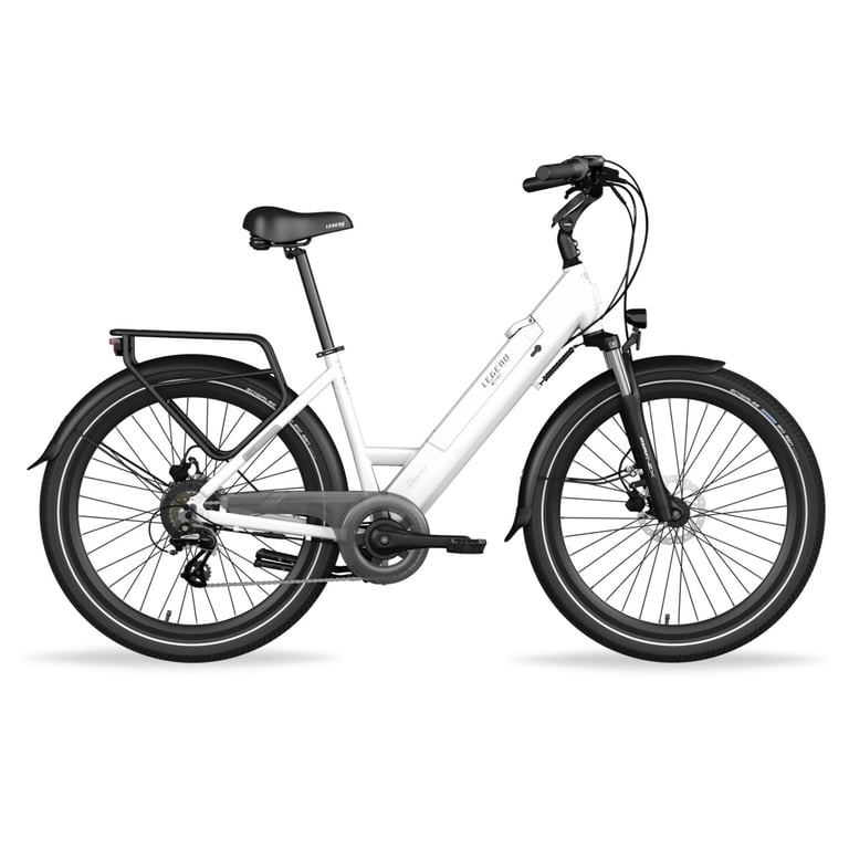 Vélo de Ville Électrique 26 Smartbike - Legend Milano 14Ah Blanc - Très bon état Très bon état Legend eBikes reconditionné disponible sur Pixmania