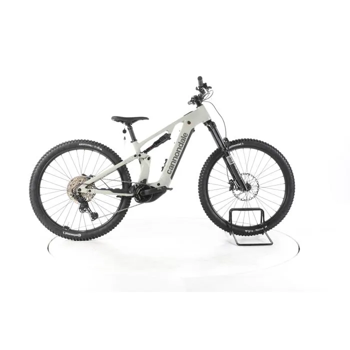 Vélo électrique - Cannondale Moterra Neo 3 - beige - VTT électrique tout suspendu - Bosch 800 Wh Reconditionné Reconditionné Cannondale reconditionné disponible sur Cdiscount Seconde Vie
