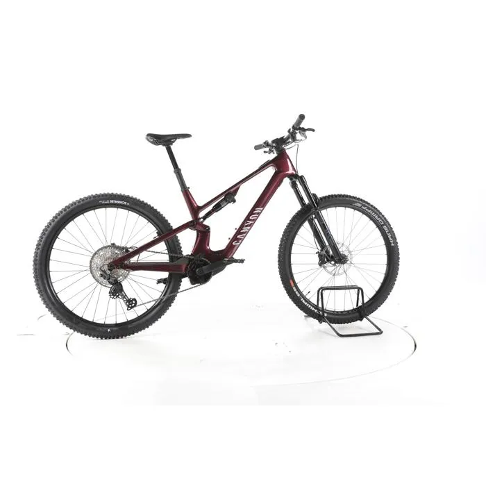 Vélo électrique - Canyon Neuron:ONfly CF 7 - rouge - VTT électrique tout suspendu - Bosch 400 Wh Reconditionné Reconditionné Canyon reconditionné disponible sur Cdiscount Seconde Vie