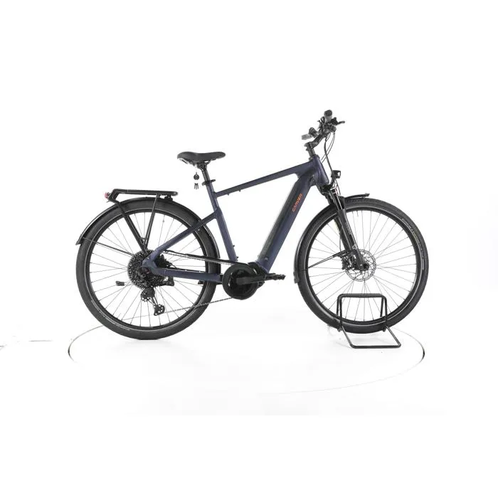 Vélo électrique - Carver Route E.530 - bleu - Vélo électrique de trekking - Bosch 625 Wh Reconditionné Reconditionné Carver reconditionné disponible sur Cdiscount Seconde Vie