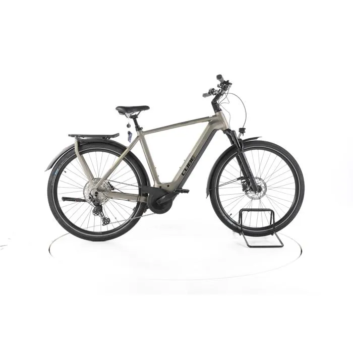 Vélo électrique - Cube Kathmandu Hybrid Pro - beige - Vélo électrique de trekking - Bosch 750 Wh Reconditionné refurbished reconditionné disponible sur Cdiscount Seconde Vie