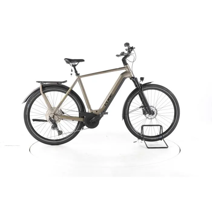 Vélo électrique - Cube Kathmandu Hybrid Pro - beige - Vélo électrique de trekking - Bosch 625 Wh Reconditionné refurbished reconditionné disponible sur Cdiscount Seconde Vie