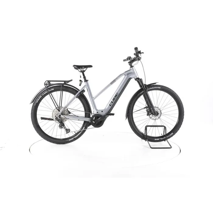 Vélo électrique - Cube Nuride Hybrid EXC - argent - Vélo électrique de trekking - Bosch 750 Wh Reconditionné refurbished reconditionné disponible sur Cdiscount Seconde Vie