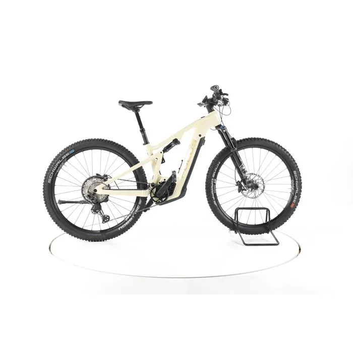 Vélo électrique - Focus THRON² - beige - VTT électrique tout suspendu - Bosch 625 Wh Reconditionné Reconditionné N/A reconditionné disponible sur Cdiscount Seconde Vie