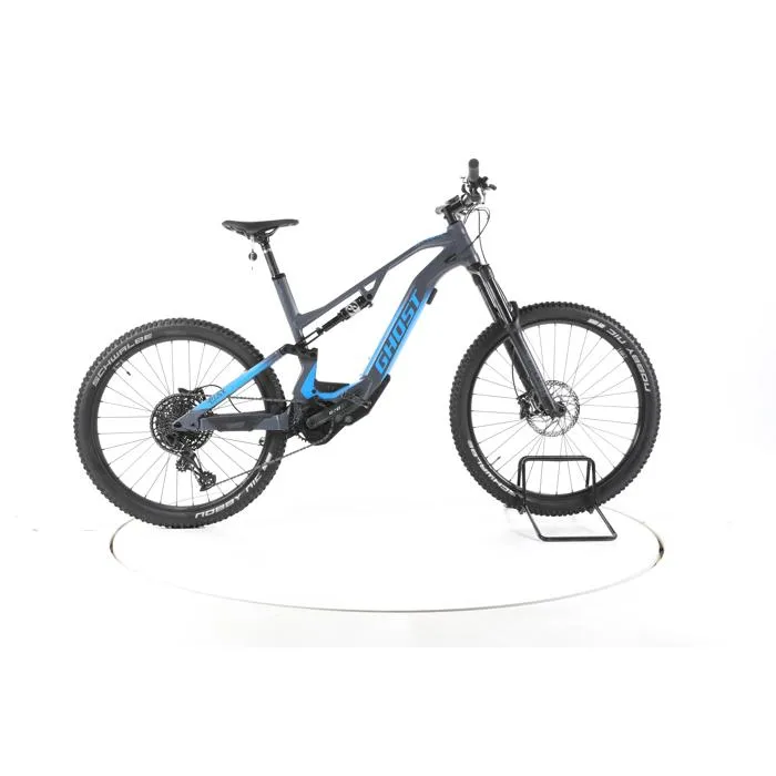 Vélo électrique - Ghost E-ASX 160 Essential AL - gris - VTT électrique tout suspendu - Bosch 625 Wh Reconditionné Reconditionné Ghost reconditionné disponible sur Cdiscount Seconde Vie