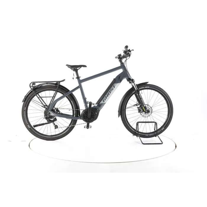 Vélo électrique - Ghost E-Teru B Essential EQ - gris - Vélo électrique de trekking - Bosch 500 Wh Reconditionné Reconditionné Ghost reconditionné disponible sur Cdiscount Seconde Vie