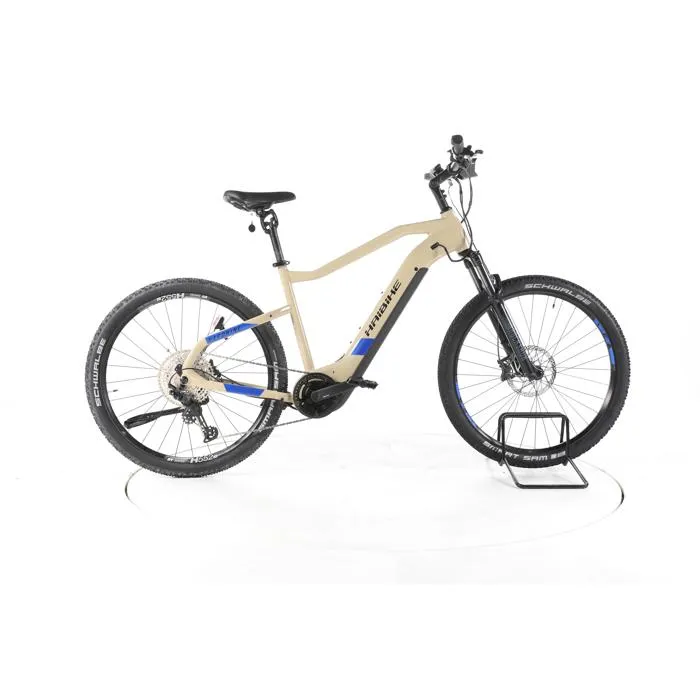 Vélo électrique - Haibike HardNine 7 - beige - VTT électrique semi-rigide - Yamaha 630 Wh Reconditionné refurbished reconditionné disponible sur Cdiscount Seconde Vie