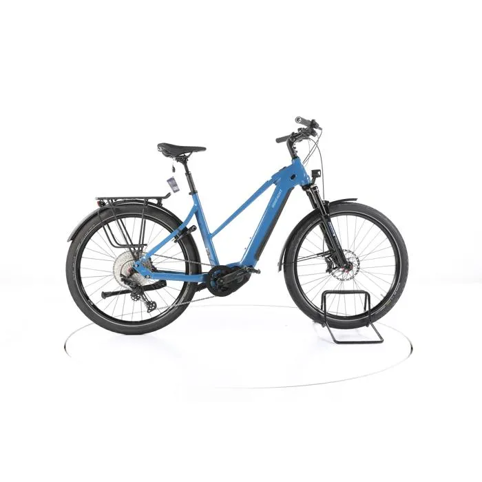 Vélo électrique - HoheAcht Pasia Tereno - bleu - Vélo électrique de trekking - Shimano 630 Wh Reconditionné Reconditionné N/A (je n'ai pas trouvé de marque connue reconditionné disponible sur Cdiscount Seconde Vie