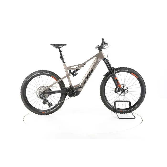 Vélo électrique - KTM MACINA PROWLER PRESTIGE GX T-TYPE - beige - VTT électrique tout suspendu - Bosch 750 Wh Reconditionné Reconditionné KTM reconditionné disponible sur Cdiscount Seconde Vie