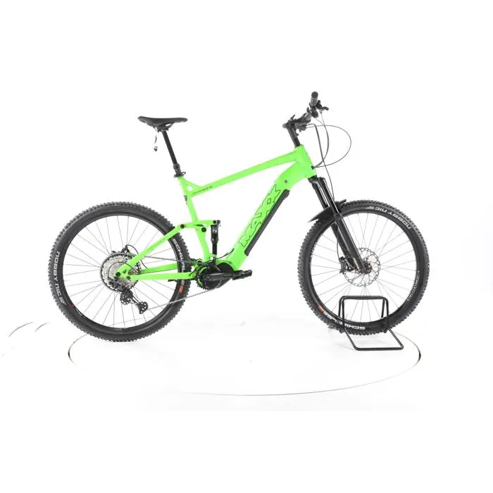 Vélo électrique - MAXX FAB.4 ELS - vert - VTT électrique tout suspendu - Shimano 726 Wh Reconditionné Reconditionné - 2459,00 € Vélo électrique - MAXX FAB.4 ELS - vert - VTT électrique tout suspendu - Shimano 726 Wh Reconditionné Reconditionné reconditionné disponible sur Cdiscount Seconde Vie