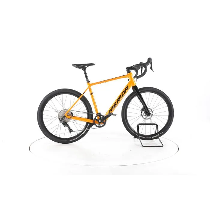 Vélo électrique - Merida eSILEX+ 600 EP1 - orange - Vélo électrique gravel & de route - MAHLE 250 Wh Reconditionné Reconditionné Merida reconditionné disponible sur Cdiscount Seconde Vie