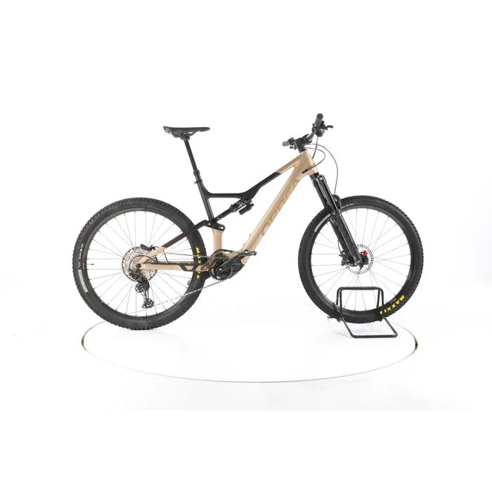 Vélo électrique - Orbea Rise H10 - beige - VTT électrique tout suspendu - Shimano 540 Wh Reconditionné Reconditionné Orbea reconditionné disponible sur Cdiscount Seconde Vie | Dero