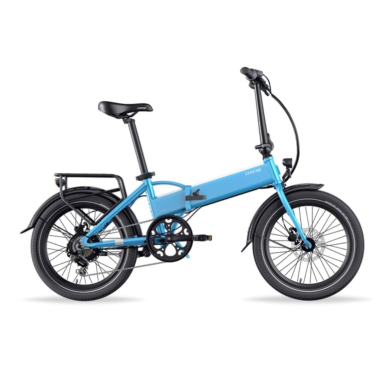 Vélo Électrique Pliant 20 Smartbike - Legend Monza 14Ah Bleu - Très bon état Très bon état Legend eBikes reconditionné disponible sur Pixmania