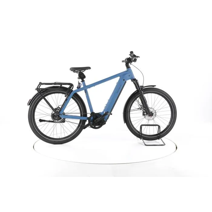 Vélo électrique - Riese & Müller Charger4 GT - bleu - Vélo électrique de ville - Bosch 750 Wh + 250 Wh Reconditionné Reconditionné Riese & Müller reconditionné disponible sur Cdiscount Seconde Vie