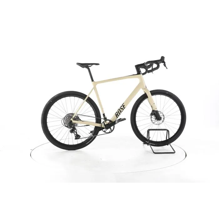 Vélo électrique - Rose Backroad AL PLUS - beige - Vélo électrique gravel & de route - MAHLE 250 Wh Reconditionné Reconditionné N/A (Il existe de nombreuses marques qui utilisent le mot reconditionné disponible sur Cdiscount Seconde Vie