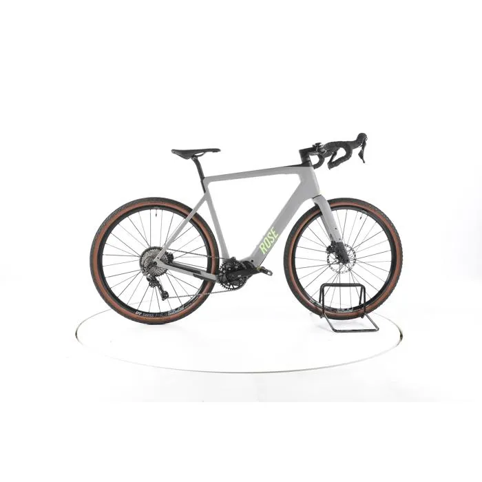 Vélo électrique - Rose BACKROAD + - gris - Vélo électrique gravel & de route - Shimano 360 Wh Reconditionné Reconditionné N/A (Il existe de nombreuses marques qui utilisent le mot reconditionné disponible sur Cdiscount Seconde Vie