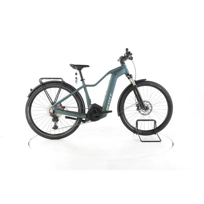 Vélo électrique - Scott Axis eRIDE Evo - gris - Vélo électrique de trekking - Bosch 750 Wh Reconditionné Reconditionné Scott reconditionné disponible sur Cdiscount Seconde Vie | Dero