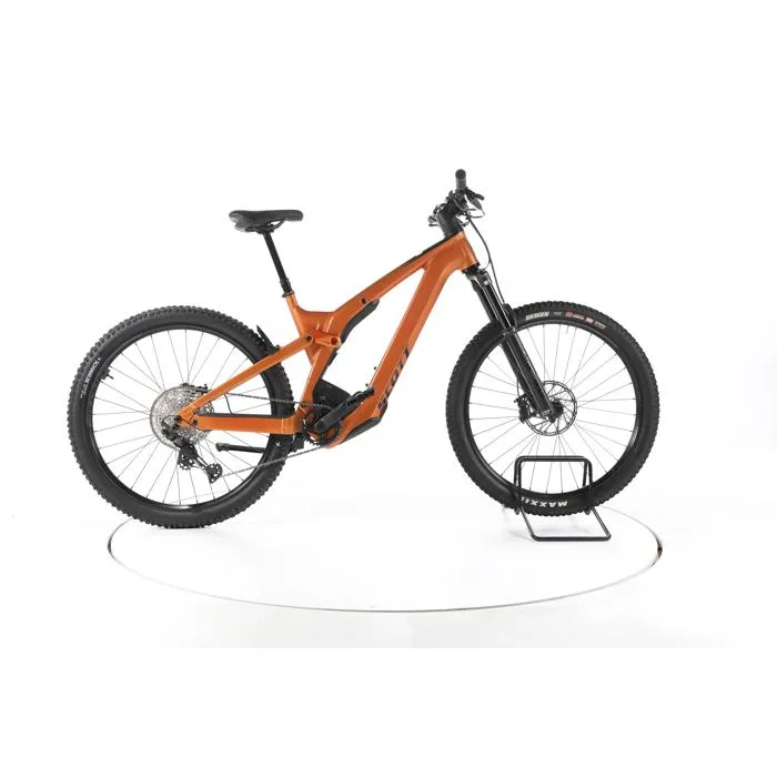 Vélo électrique - Scott Strike eRIDE 910 EVO - orange - VTT électrique tout suspendu - Bosch 750 Wh Reconditionné Reconditionné - 3359,00 € Vélo électrique - Scott Strike eRIDE 910 EVO - orange - VTT électrique tout suspendu - Bosch 750 Wh Reconditionné Reconditionné Scott reconditionné disponible sur Cdiscount Seconde Vie | Dero