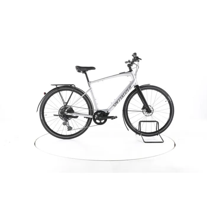 Vélo électrique - Specialized Turbo Vado SL 5.0 EQ - argent - Vélo électrique de trekking - Specialized 320 Wh Reconditionné Reconditionné Specialized reconditionné disponible sur Cdiscount Seconde Vie | Dero