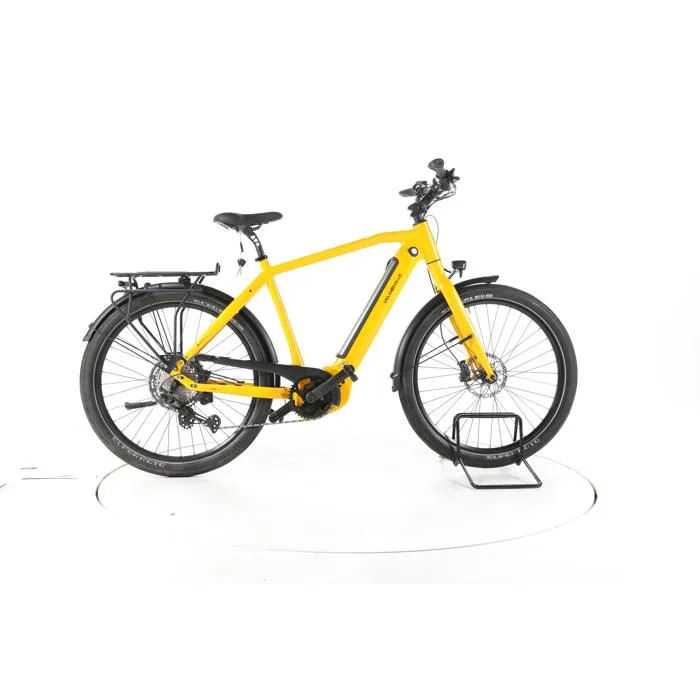Vélo électrique - Velo de Ville SEB 990 - jaune - Vélo électrique de trekking - Bosch 625 Wh Reconditionné Reconditionné Vélo de Ville reconditionné disponible sur Cdiscount Seconde Vie