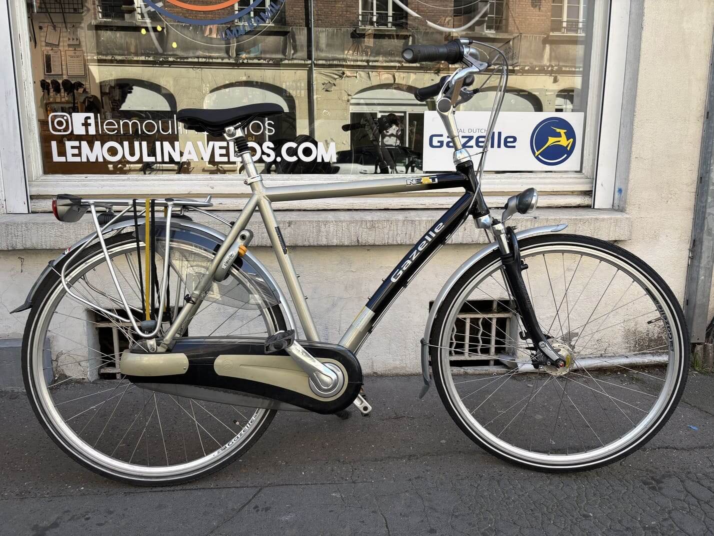 Vélo Hollandais Gazelle Next - 469,90 € Vélo Hollandais Gazelle Next N/A reconditionné disponible sur Le Moulin à Vélos