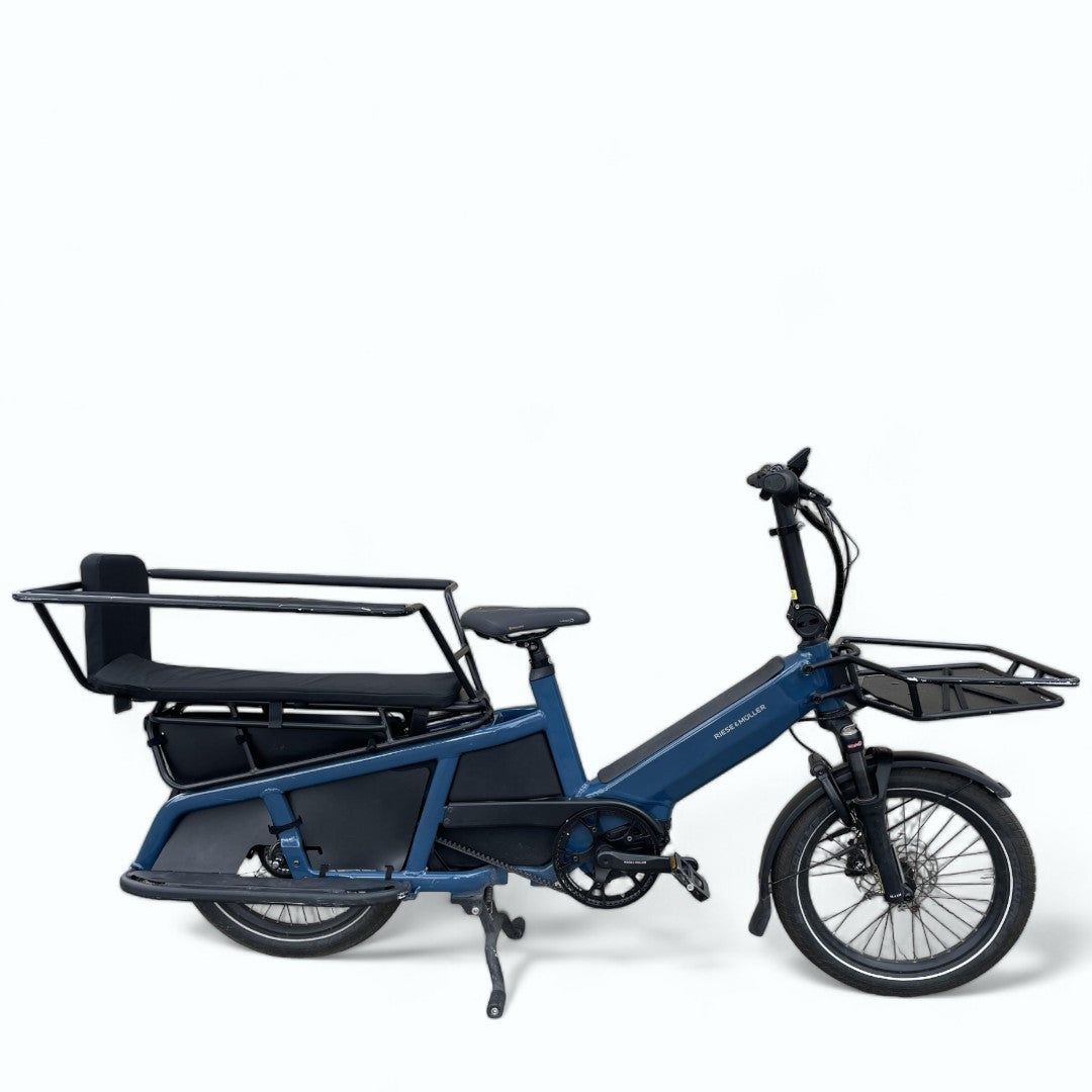 Vélo longtail électrique Riese & Müller Multitinker Vario Riese & Müller reconditionné disponible sur Loewi