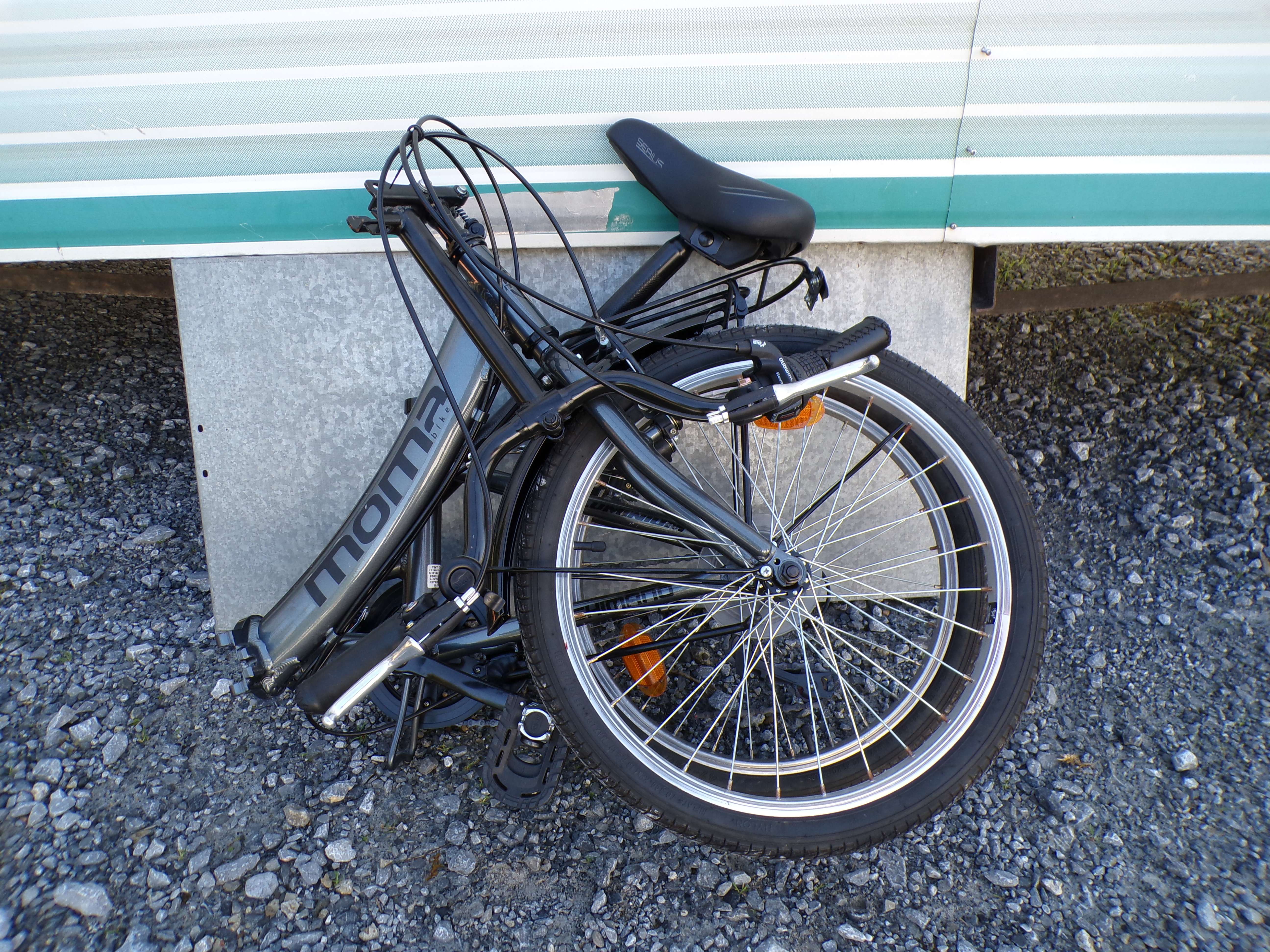 Voir photo 11 de Vélo pliant adulte comme neuf Moma noir Vélo pliant adulte comme neuf Moma noir Parfait état reconditionné photo 11