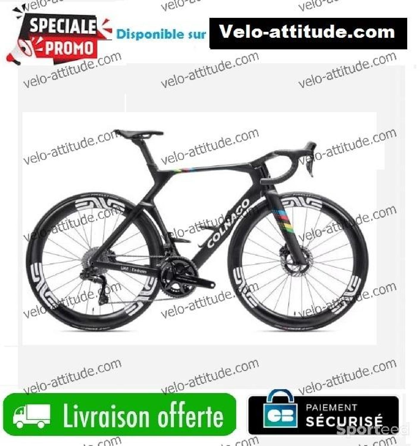 Vélo route Colnago Y1Rs Disc Shimano Dura-Ace Di2 12v Enve WS SES 4.5 YSBC Comme neuf (c'est déjà la condition standard) Colnago reconditionné (offre indisponible)