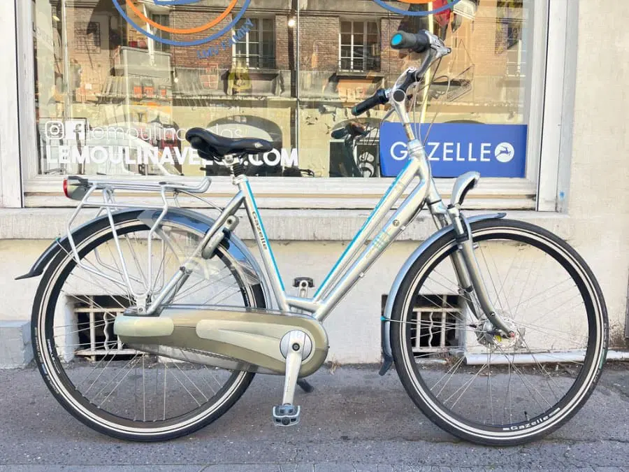 Acheter Vélo ville Gazelle Orange - 449,90 € | Dero Vélo ville Gazelle Orange reconditionné disponible sur Le Moulin à Vélos | Dero