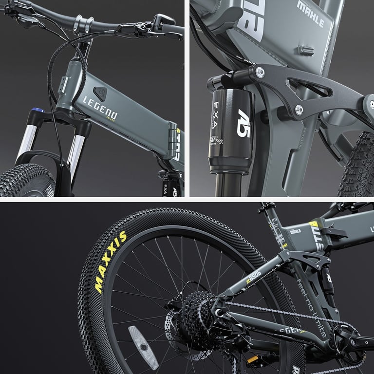 Voir photo 2 de Vélo VTT Électrique Pliant 27,5 Smartbike - Legend Etna SR 14Ah Noir - Très bon état | Dero Vélo VTT Électrique Pliant 27,5 Smartbike - Legend Etna SR 14Ah Noir - Très bon état Très bon état Legend eBikes reconditionné photo 2 | Dero