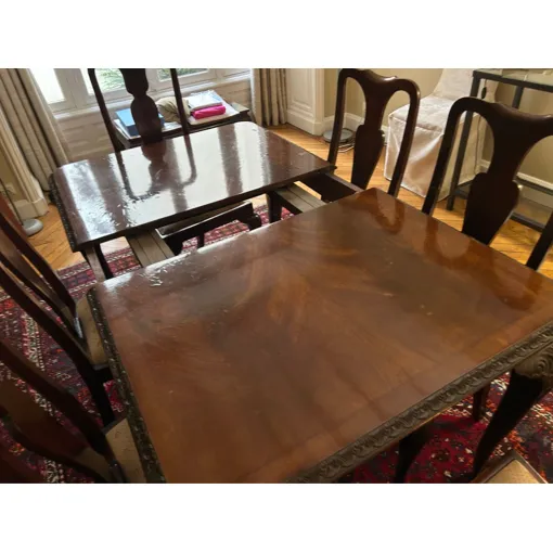 Vends Bureau Table Salle À Manger Chaises 6 Buffet Style Anglais Bon état reconditionné disponible sur Rakuten