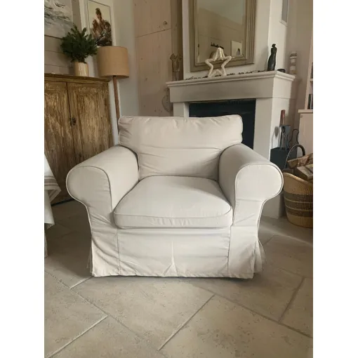 Vends Fauteuil Ikea Ektorp Bon état reconditionné disponible sur Rakuten
