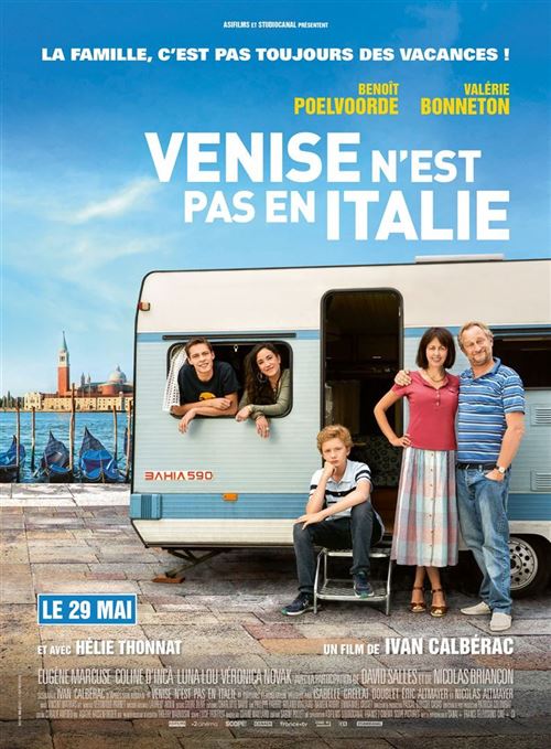 Venise n'est pas en Italie - 2019 - Valérie Bonneton - 120x160cm - Affiche de cinéma originale État correct N/A reconditionné disponible sur Fnac