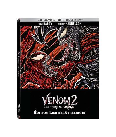 Venom 2 : Let There Be Carnage Edition Limitée SteelBook® Blu-ray 4K Ultra HD État correct reconditionné disponible sur Fnac