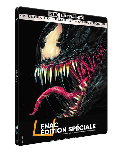 Venom SteelBook® Edition Fnac Blu-ray 4K Ultra HD État correct reconditionné disponible sur Fnac