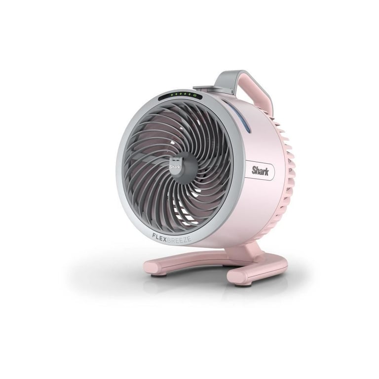 Ventilateur brumisateur de table Shark Flex Breeze HydroGo Quartz FA050EUPK 36 W 5 vitesses IPX4 722 m³/h Rose - Excellent état Parfait état Shark reconditionné disponible sur Pixmania