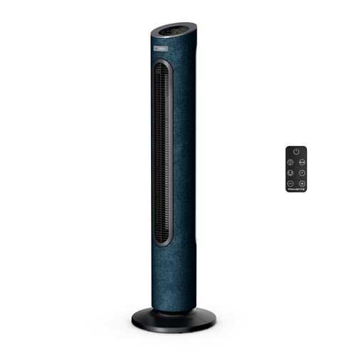 Ventilateur colonne Rowenta Eole Home VU6981 40 W Bleu nuit tissu État correct Rowenta reconditionné disponible sur Fnac