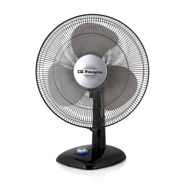 Ventilateur de bureau Orbegozo SF 0142 - Design moderne - 3 vitesses de ventilation - Fonction d'osc - Excellent état Parfait état reconditionné disponible sur Pixmania