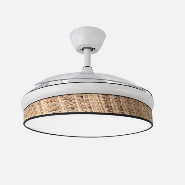 Ventilateur de plafond Fabrilamp moda 72W blanc - Très bon état Très bon état reconditionné photo 2 | Dero