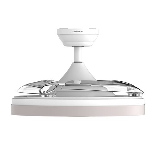 Ventilateur de plafond Taurus Polar Hide & Go Blanc État correct Taurus reconditionné disponible sur Fnac